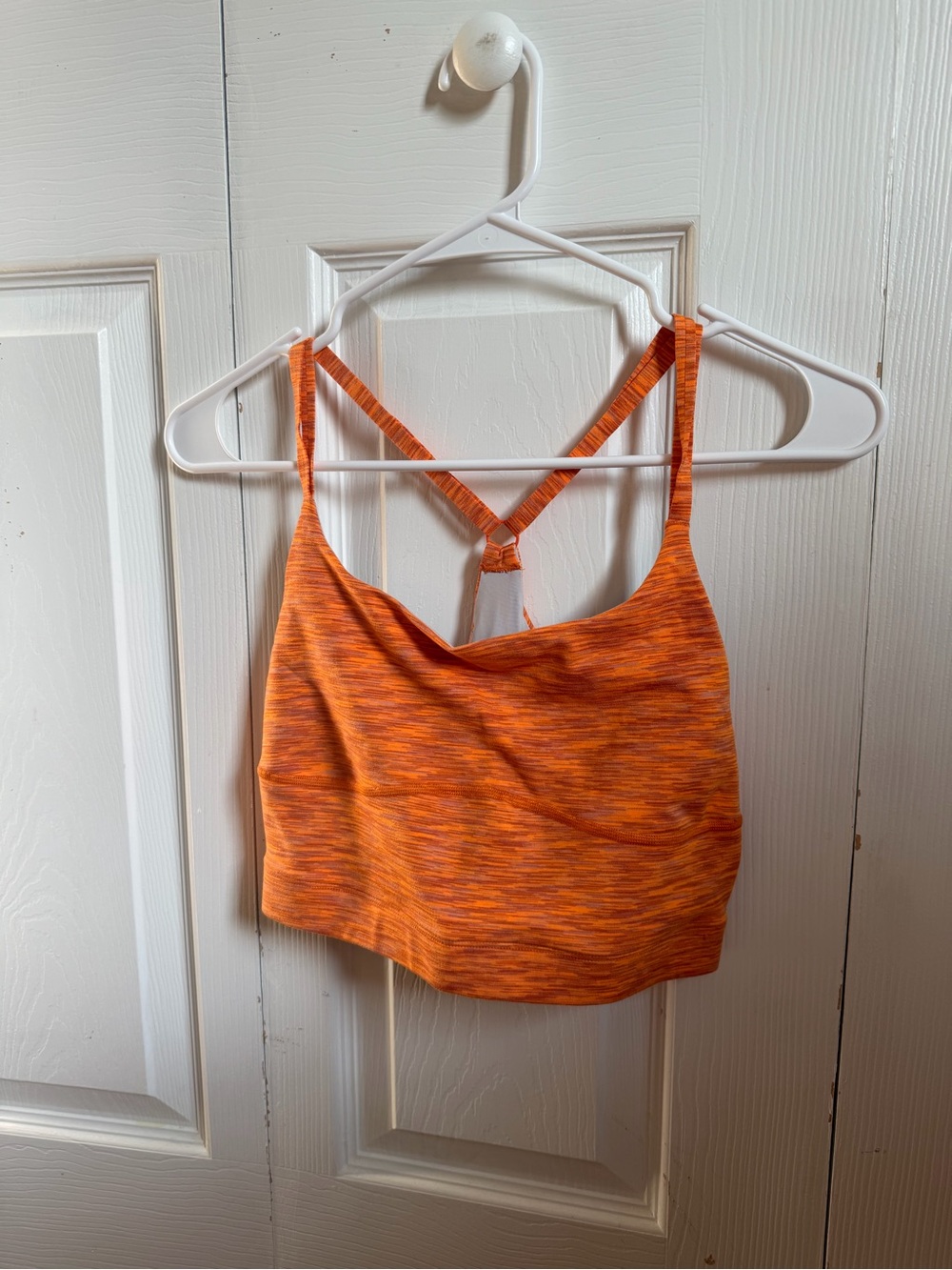 Outdoor Voices Orange Sports Bra